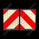 Reflective Tail Lift Flags - Tail Lift Warning Flags